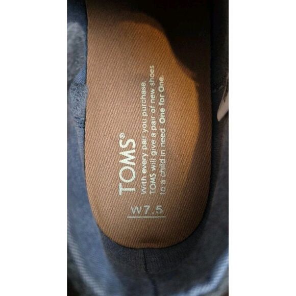 TOMS  DEIA Side-Zipper Suede Booties Shoes Women\'s Size 7.5